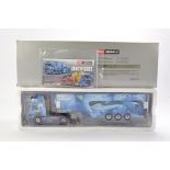 WSI Model Truck Issue comprising 1/50 Volvo FH4 GLOB. XL 4x2 Reefer Trailer - 3 Axle in the Livery