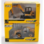 A duo of Britains JCB issues. Excellent and not previously removed from boxes.