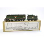 Model Railway issue comprising DJH or Similar Bulleid West Country Class 4-6-2 Locomotive. Kit has