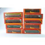 Model Railway Comprising Hornby Coaches as follows: R334 x 2, 936, 4233 x 2, 474. 475 x 2 and 422.