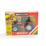 Britains No. 9518 Renault 145-14 Tractor. Excellent with some super detailing (TX on cab) in