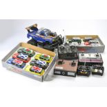 A selection of Radio Control items including vehicle (untested) plus a quantity of friction driven