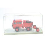 Fire and Rescue model issue comprising CEF Replex Renault Fire Pumper. Appears good but one hose