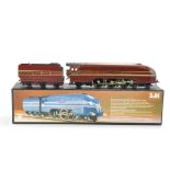 Model Railway issue comprising DJH The L.M.S Streamlined Red Coronation Class Locomotive. Kit has