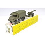 Solido Military issue comprising No. 235 Simca Truck with Field Gun. Excellent with very little sign