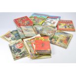 A group of children's books including The New Rupert Book (1946), very good example albeit name
