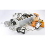 A quantity of high performance road / racing bike spares / component parts as shown including