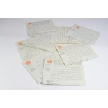 Antique documents and ephemera comprising 10 x 1900's Trading Share / Stock certificates as shown.