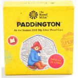 The Royal Mint "Celebrating the 60th Anniversary of Paddington ". Paddington at the Station 2018