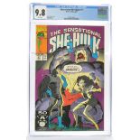 Graded Comic Book Interest Comprising Sensational She-Hulk #27 - Marvel Comics 5/91 - Simon Furman