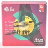 The Royal Mint " A Powerful Guardian" RAF Centenary Vulcan 2018 UK £2 Silver Proof Coin. Limited