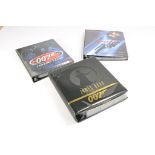 Trading Cards, to include three James Bond 007 themed collections (in binders) comprising Die