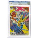 Graded Comic Book Interest Comprising X -Factor #50 - Marvel Comics 1/90 - Louise Simonson Story -
