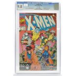 Graded Comic Book Interest Comprising X -Men #1 - Marvel Comics 10/91 - Chris Claremont Story -