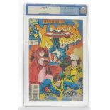 Graded Comic Book Interest Comprising X -Men #26 - Marvel Comics 11/93 - Avengers Crossover, "