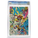 Graded Comic Book Interest Comprising X -Men #3 - Marvel Comics 12/91 - Chris Claremont Story -