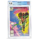 Graded Comic Book Interest Comprising Daredevil #190 - Marvel Comics 1/83 - Frank Miller Story -