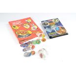 Walkers Crisps Looney Tunes Tazo Complete set plus spares in folder, plus empty Star Wars Folder and