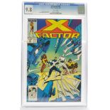 Graded Comic Book Interest Comprising X -Factor #28 - Marvel Comics 5/88 - Louise Simonson Story -