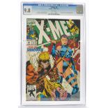 Graded Comic Book Interest Comprising X-Men #6 - Marvel Comics - 3/92 - Jim Lee & Scott Lobdell