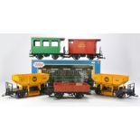 Lehmann-Gross-Bahn (LGB) G Scale Model Railway issues comprising five items of unboxed rolling stock