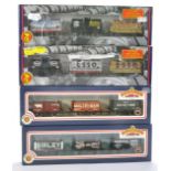 Bachmann Model Railway 00 Gauge Wagon Sets comprising 7 Plank Set x 2, Tank Traffic Classics 'Esso',