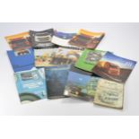 A group of commercial vehicle / truck sales literature / brochures comprising Volvo and Unimog.