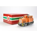 Lehmann-Gross-Bahn (LGB) G Scale Model Railway issue comprising Orange Diesel Shunter. Looks to be