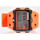 Timex Expedition WS4 T49761 Orange is a multifunction watch which features a wide screen to