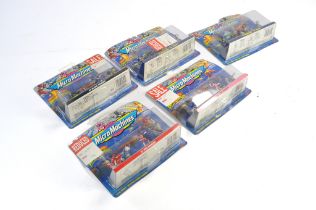 Galoob group of Mighty Morphin Power Rangers Micro Machine Sets as shown. Unopened. Packaging with