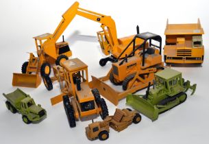 A group of 1/50 and 1/16 diecast construction issues from Ertl and Conrad (mostly) including