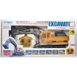 Hobby Engine 1/12 Radio Control Tracked Excavator. Untested but looks to have had little or no use.