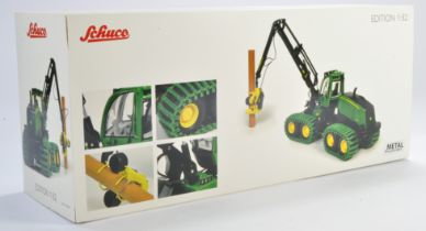 Schuco 1/32 Farm Model issue comprising John Deere 1270G 8W (Forestry) Harvester on tracks.