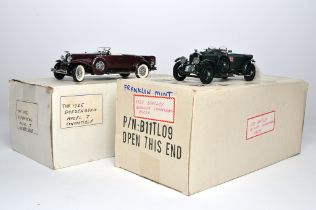 Franklin Mint 1/24 High Detail Classic Cars comprising 1935 Duesenberg Model J Convertible plus 1929