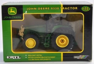 Britains (2008) 1/32 Farm Model issue comprising No. 42407 John Deere 8330 Tractor. Excellent and