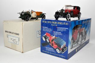 Franklin Mint 1/24 High Detail Classic Cars comprising 1914 Rolls Royce Silver Ghost plus 1929 Rolls