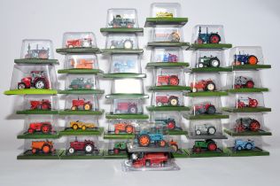 A collection of Thirty Eight 1/43 Tractor issues from the Universal Hobbies / Hatchette