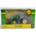 Britains 1/32 Farm Model issue comprising No. 42821 2012 John Deere 6125R Tractor with loader.