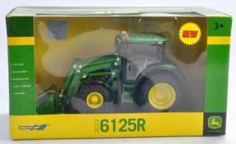 Britains 1/32 Farm Model issue comprising No. 42821 2012 John Deere 6125R Tractor with loader.