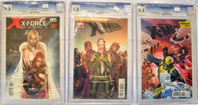 Graded Comic Books comprising a trio of issues to include; 1) X-Force #26 - Marvel Comics 6/10 -