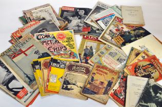 A large collective group of paraphernalia, ephemera and vintage bygones. Including comics, old