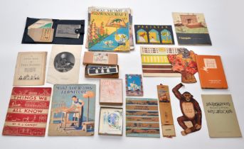 A collective group of vintage ephemera and interesting bygones comprising items relating to