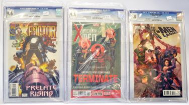 Graded Comic Books comprising a trio of issues to include; 1) X-Factor #117 - Marvel Comics 12/