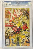 Graded Comic Book comprising X-Men #19 - Marvel Comics 4/93 - Fabian Nicieza Story - Andy Kubert &