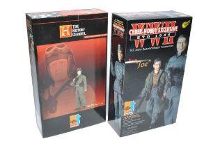 Dragon 1/6 Action Figure Dolls comprising duo of World War II Figurines as shown.