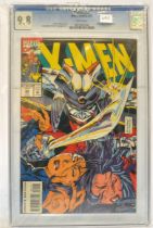 Graded Comic Book comprising X-Men #22 - Marvel Comics 7/93 - Fabian Nicieza story. Andy Kubert &