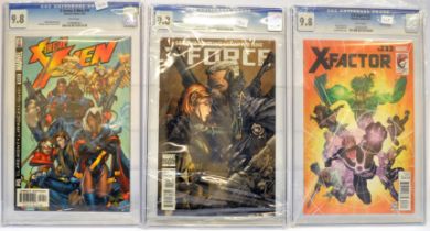 Graded Comic Books comprising a trio of issues to include; 1) X-treme X-Men #10 - Marvel Comics 4/02