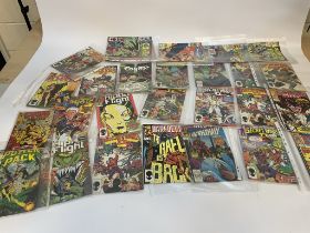 A group of approx 25 Comics mostly Marvel Universe from 1970/80's to 90's. Various titles as