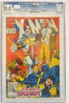 Graded Comic Book comprising X-Men #12 - Marvel Comics 9/92 - Fabian Nicieza Story - Art Thibert &