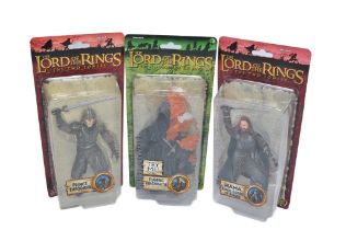Lord of the Rings, Vivid Imaginations trio of figures comprising Hama, Ringwraith and Prince